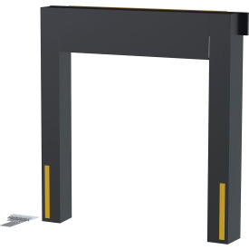 Dock Seal 16" Projection, 8'W x 9'H Door, Black view 2
