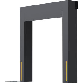 Dock Seal 18" Projection, 8'W x 9'H Door, Black view 2