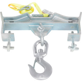 Double Swivel Hoist Optioning Hook with Latch, 10000 lb Capacity view 2