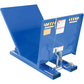 Vestil Steel Open Sided Hopper 1 Cu. Yd. 2000 lb. Capacity Blue 