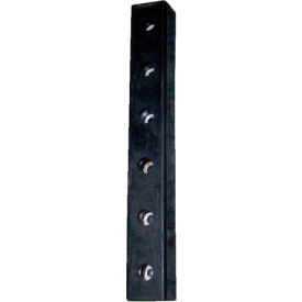 Vestil Manufacturing DBE-30-1 High-Impact Hardened Molded Dock Bumper DBE-30-1 - 30"L x 4.5"W x 3"H - Sold Each image.