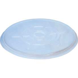 Vestil Polyethylene Drum Cover For 55 Gallon Closed Head Drum Clear