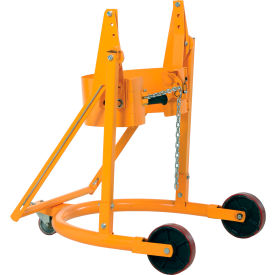 Steel Manual Drum Carrier/Rotator For 55 Gallon Steel Drums, 800 lb Capacity view 2