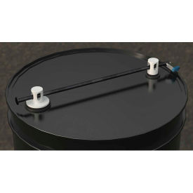 Vestil Manufacturing DDL-55-P Double Drum Lock for 55 Gallon Drums - Plastic image.