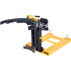 Vestil Steel Fork Mounted Drum Gripper with LED Scale 55 Gallon 700 lb. Capacity 