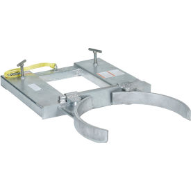 Vestil Galvanized Steel Deluxe Single Drum Gripper 55 Gallon 1500 lb. Capacity 