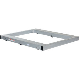 Vestil Aluminum Pallet Dolly with Tilt 48" x 40" 4000 lb. Capacity 