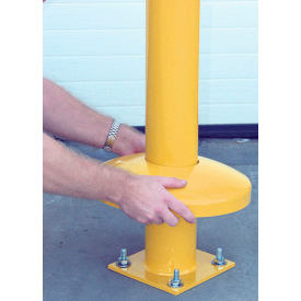 Vestil Manufacturing DOME-5.5 Protective Dome Covers for Bollards- 2.75"H image.