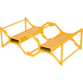 Drum Rack with Fork Pockets For 30 or 55 Gallon Drums, 2400 lb. Cap, 48"W x 27"D x 15"H view 2