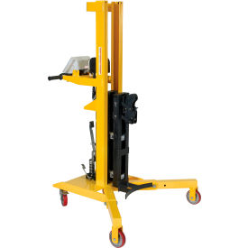 Steel Portable Ergonomic Drum Truck with Scale, 900 lb. Capacity view 2