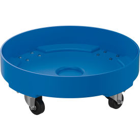 Light Duty Drum Dolly For 5 Gallon Pail & 30 Gallon Drum, 300 lb Capacity, Blue view 2