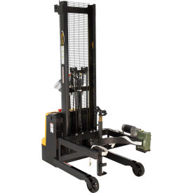 Vestil Steel DC Powered Drum Lifter/Rotator/Transporter with Scale 550 lb. Capacity 
