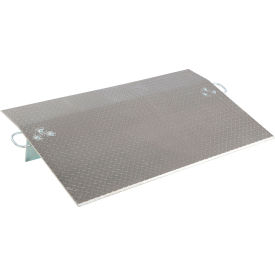 Aluminum Economizer Dock Plate, 66"W x 36"L, 4100 lb. Capacity view 2