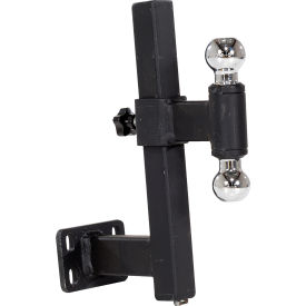 Vestil Manufacturing E-TUG-HD-DABH Steel Double Ball Hitch Mount For E Tug HD Models image.