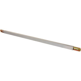 Vestil Aluminum One Piece E-Track 102" Extension Silver 
