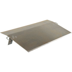 Vestil Manufacturing EH-7230 Vestil™ Aluminum Economizer Dock Plate, 78"W x 30"L, 9500 lb. Capacity image.