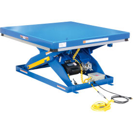 Vestil Steel Electric Hydraulic Lift Table 54"L x 48-3/8"W 5000 lb. Capacity 