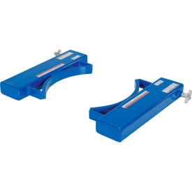 Vestil Steel Fork Mounted Drum Gripper 55 Gallon 800 lb. Capacity 