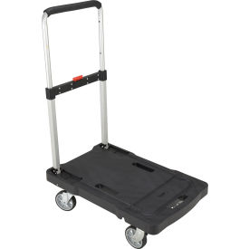 Plastic Fold Flat Cart, 26-3/4" x 16-1/4", 300 lb. Capacity view 2