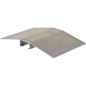 Fabricated Aluminum Hose & Cable Crossover, 2000 lb. Cap., 40" x 48" x 3-3/8", Silver view 2