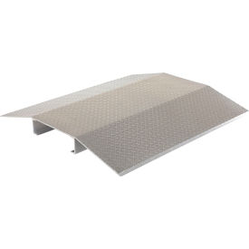 Vestil Fabricated Aluminum Hose & Cable Crossover 2000 lb. Cap. 44" x 48" x 4-3/8" Silver 
