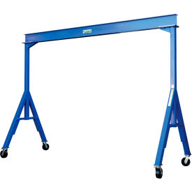 Vestil Fixed Height Steel Gantry Crane with Phenolic Casters 10W x 10-1/16H 6000 lb. Capacity 