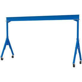 Vestil Fixed Height Steel Gantry Crane with Phenolic Casters 20W x 10-1/16H 6000 lb. Capacity 