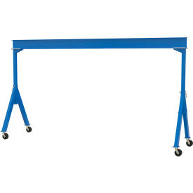 Vestil Fixed Height Steel Gantry Crane with Phenolic Casters 20W x 10-1/16H 8000 lb. Capacity 