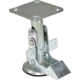 Top Mount Floor Lock For 5" Casters, 6" to 7"H view 2