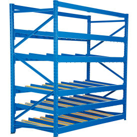 Carton Flow Rack, 5 Levels, 96"W x 36"D x 84"H view 2