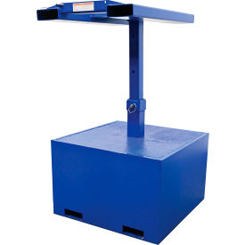 Vestil Steel Trash Bin Compactor Filled Weight Filled 4000 lb. Capacity 