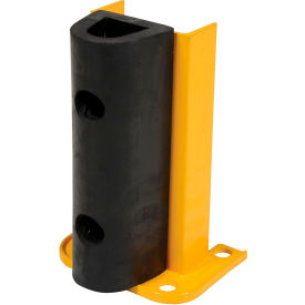 Steel Rack Guard With Rubber Bumper 7-3/4"W x 8-1/16"D x 12-1/4"H view 2