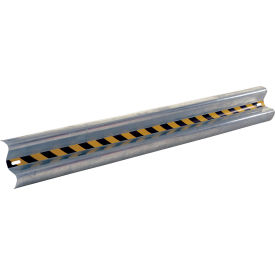 Bolt-On Straight Steel Guard Rail 8'L Galvanized