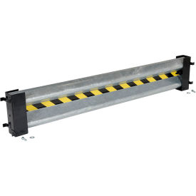 Steel Drop-In Guard Rail 6'L With (2) Brackets & Hardware Galvanized