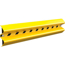 Vestil Wall Mount Guard Rail 5' L Powder Coated Yellow Steel