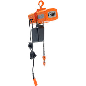 Vestil H-2000 Economy Chain Hoist with Chain Container 1000 lb. Capacity 15 Lift 220/440V 