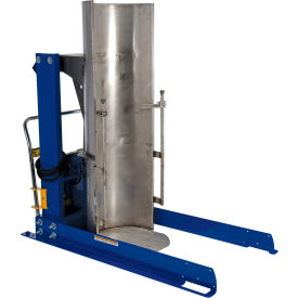 Stainless Steel Stationary Hydraulic Drum Dumper, 60" Dump Height, 1000 lb Capacity view 2