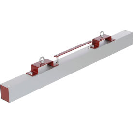 Vestil Steel Forklift Hanging Magnetic Sweeper 55 lb. Capacity 48"W 