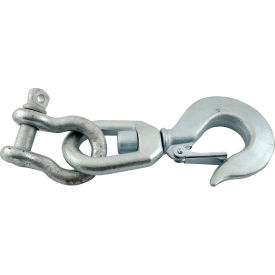 Steel Swivel Hook with Shackle, 1-5/8'' Diameter, 10000 lb Capacity view 2