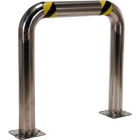 Stainless Steel High Profile Machinery Guard 36"" L x 36"" H x 4-1/2"" Dia