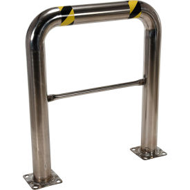 Stainless Steel High Profile Machinery Guard 36"" L x 42"" H x 4-1/2"" Dia