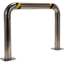 Stainless Steel High Profile Machinery Guard 48"" L x 36"" H x 4-1/2"" Dia