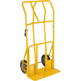 Steel Wide Load Hand Truck, Hard Rubber Wheels, 800 lb. Capacity view 2