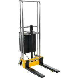 Vestil Steel Portable DC Powered Hefti-Lift36"L x 23"W x 70"H 880 lb. Capacity 