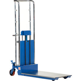 Steel Portable Foot Pump Hefti-Lift, 53"L x 23"W x 70"H, 300 lb. Capacity view 2