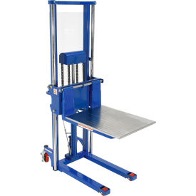 Steel Portable Foot Pump Hefti-Lift, 51"L x 29"W x 79-3/8"H, 1500 lb. Capacity view 2