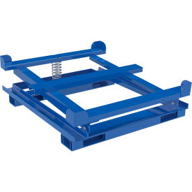 Steel Intermediate Bulk Container Tilt Stand with Fork Pockets, 4400 lb Capacity view 2