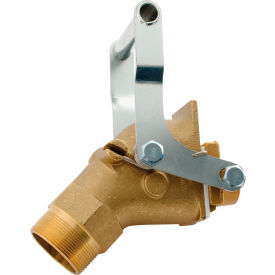 Vestil Brass Jumbo Manual Drum Faucet 2" Bung 