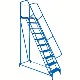 Vestil Manufacturing LAD-MM-10-P Maintenance Ladder - 10 Step Perforated - LAD-MM-10-P image.