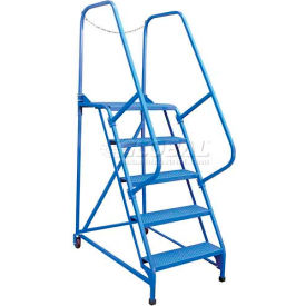 Vestil Manufacturing LAD-MM-11-G Maintenance Ladder - 11 Step Grip-Strut - LAD-MM-11-G image.